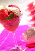 sorbete de fresa
